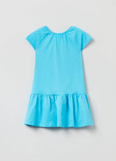 Ovs Kids Girl Cotton Dress With Flounce